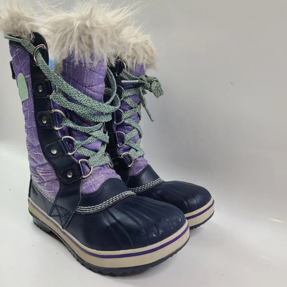 Sorel girl purple